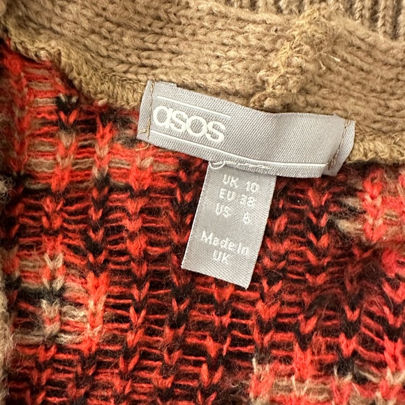 ASOS Chunky Cardigan in Leopard - Picture 10 of 10